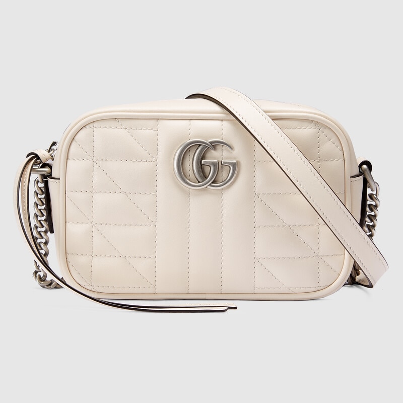 Marmont Mini Shoulder Bag 634936 White